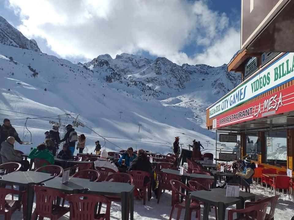 Studio En Pleine Montagne Avec Vue Sur Marmottes La Mongie Bagian luar foto