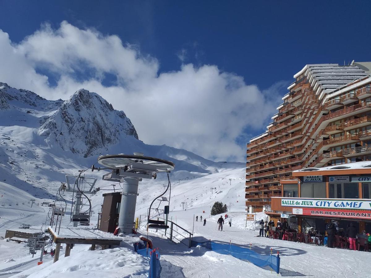 Studio En Pleine Montagne Avec Vue Sur Marmottes La Mongie Bagian luar foto