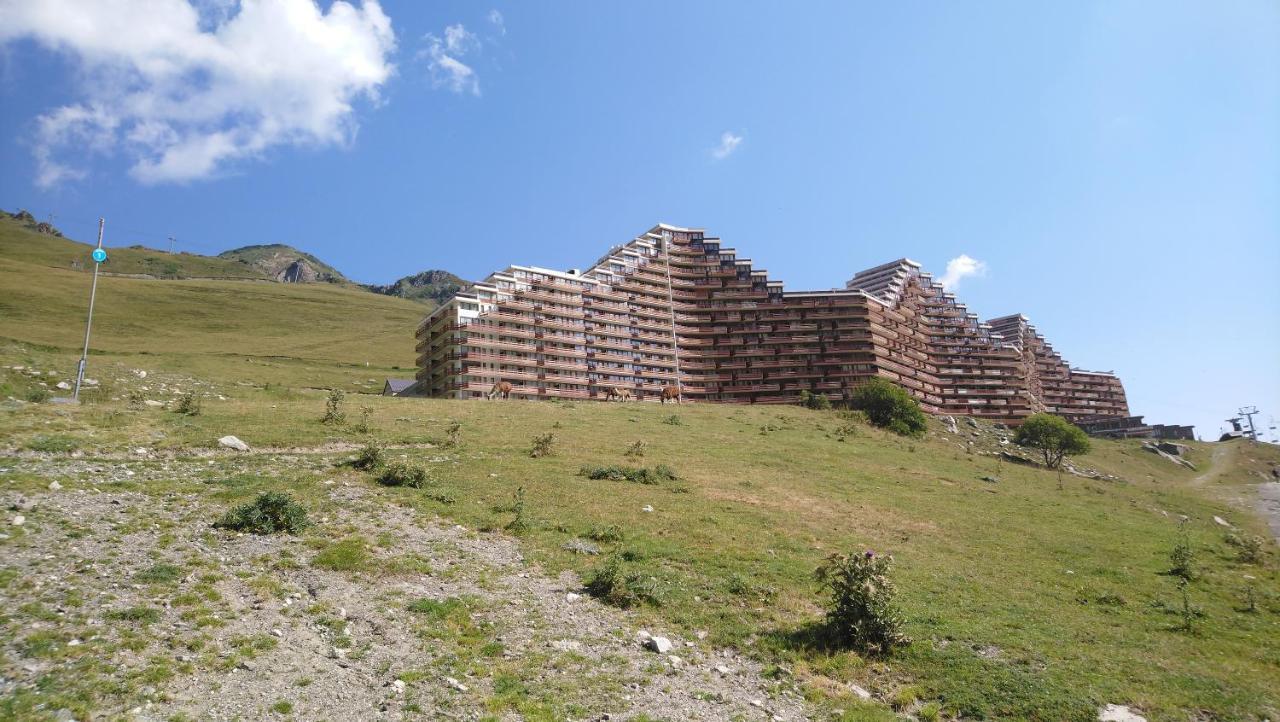 Studio En Pleine Montagne Avec Vue Sur Marmottes La Mongie Bagian luar foto